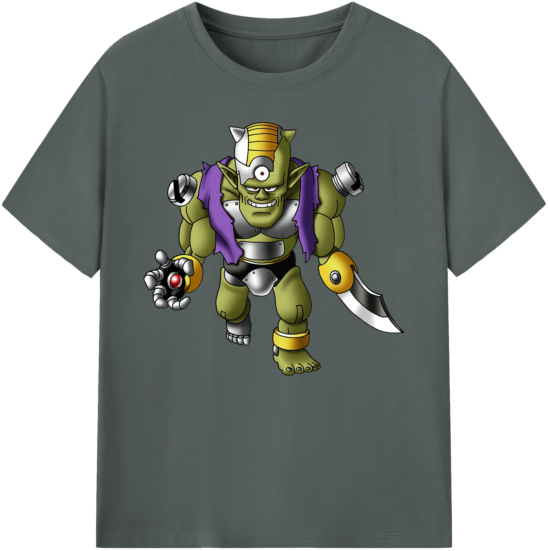 （画像用） ドラゴンクエスト Doragon Kuesuto Dragon Quest 綿100％ メンズ半袖Tシャツ｜肌触りやわらか＆通気性
